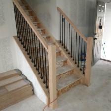 Custom-Kitchen-cabinet-and-stair-railing-installation-in-Denver-CO 2